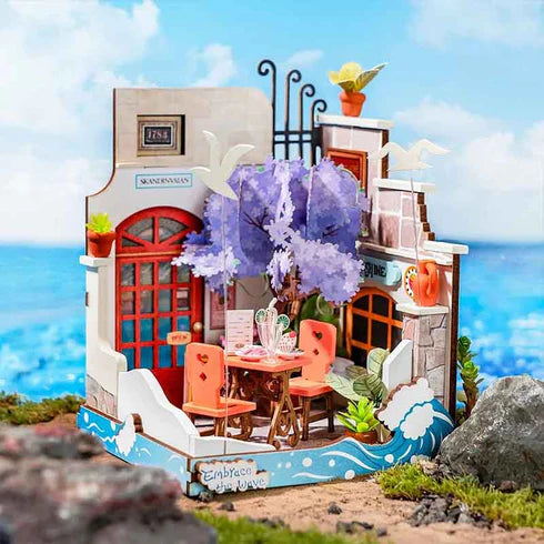 Miniatura DIY "Sea Holiday Restaurant" - Maqueta para Armar (Robotime)