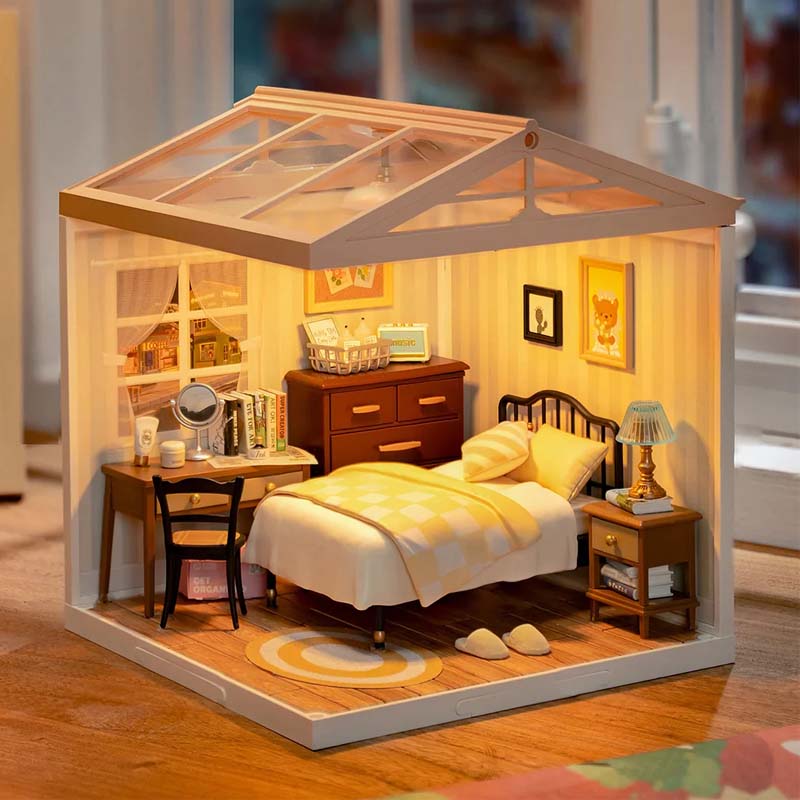 Casa en Miniatura para Armar - Super Creator Dormitorio Sweet Dream Bedroom DW009