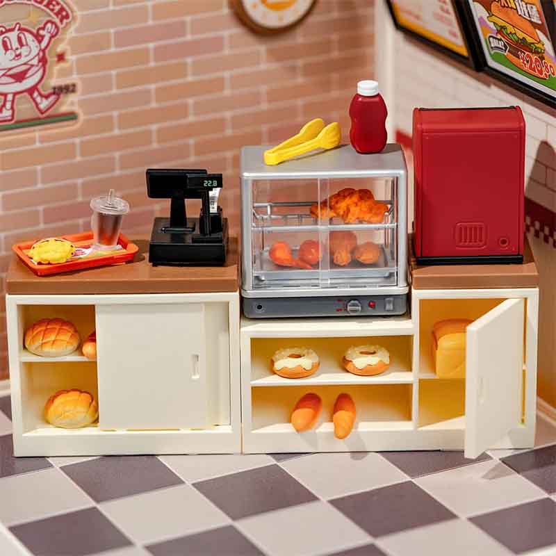Casa en Miniatura para Armar - Super Creator Yum Yum Burgers DW010