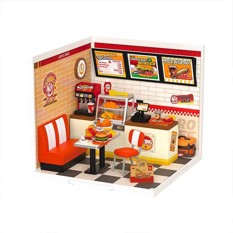 Casa en Miniatura para Armar - Super Creator Yum Yum Burgers DW010