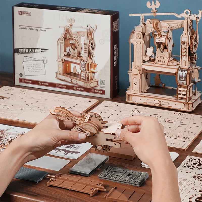 Imprenta Clasica funcional Robotime