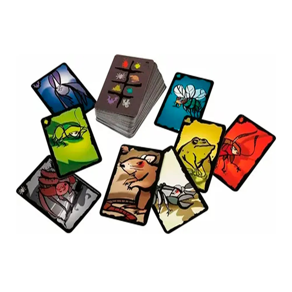 Póquer de Bichos - El Divertido Juego de Cartas de Faroleo y Engaños