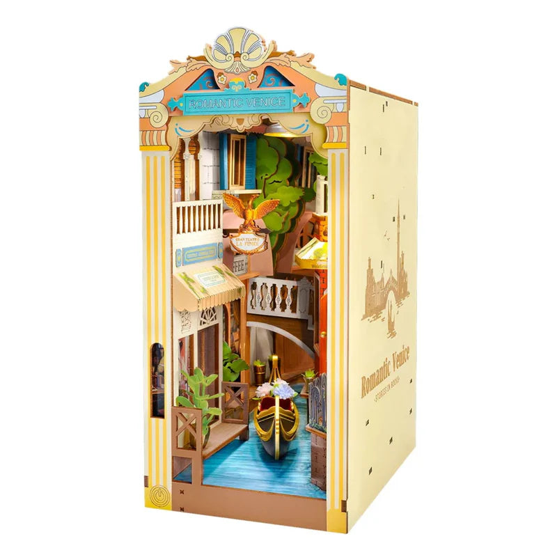 Booknook 3D "Romantic Venice" - Maqueta para Armar (Rolife)